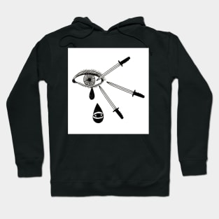 Three of Swords Hoodie